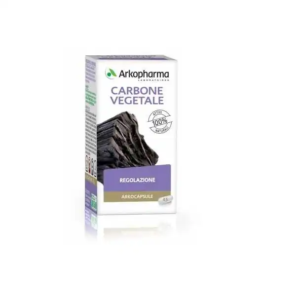 ARKOPHARMA CARBONE VEGETALE 45CPS, Arkopharma