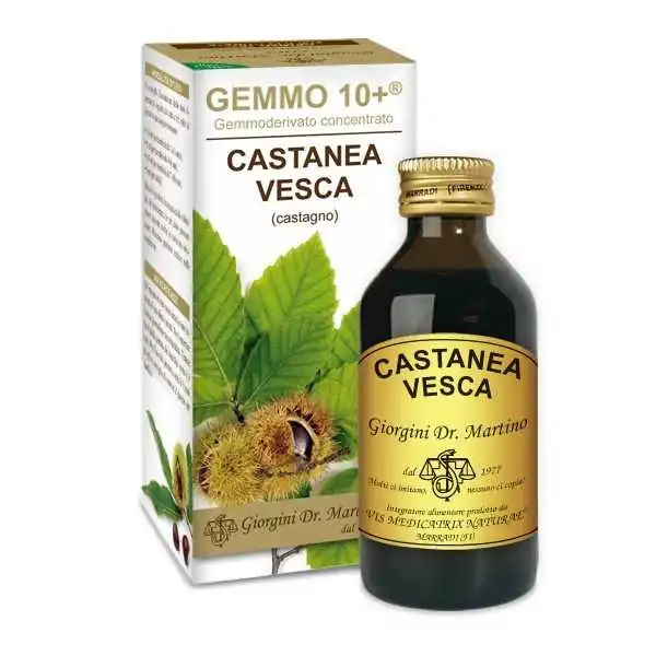 DR.GIORGINI GEMMO 10+ Castagno 100 ml liquido analcoolico, Dr Giorgini