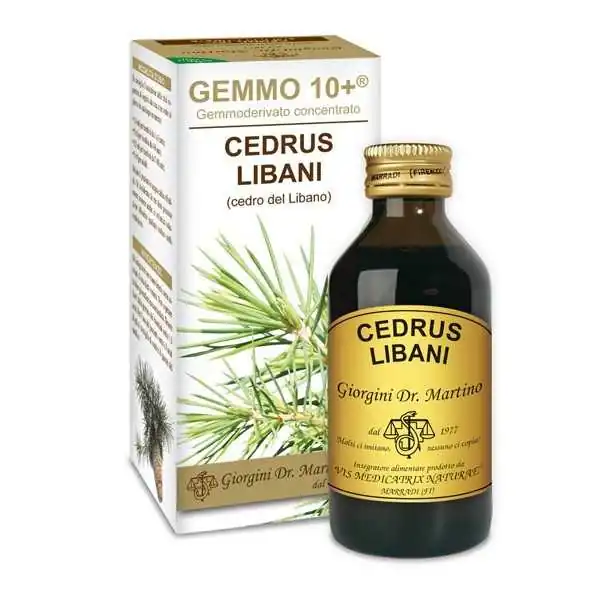 DR.GIORGINI GEMMO 10+ Cedro del Libano 100 ml liquido analcoolico, Dr Giorgini