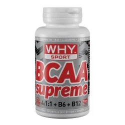 WHY SPORT BCAA SUPREME 4:1:1 + B6 + B12 100 compresse, WHY SPORT