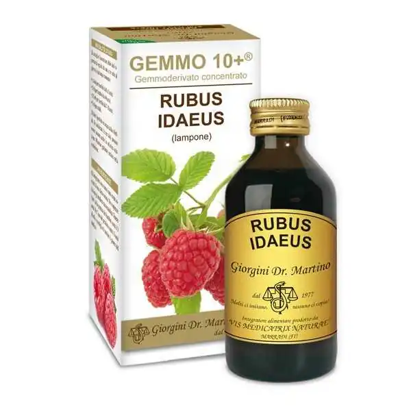 DR.GIORGINI GEMMO 10+ Lampone 100 ml liquido analcoolico, Dr Giorgini