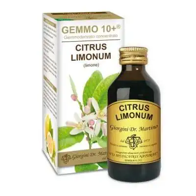 DR.GIORGINI GEMMO 10+ Limone 100 ml liquido analcoolico, Dr Giorgini
