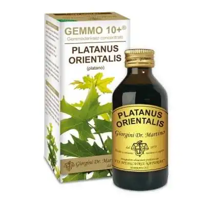 DR.GIORGINI GEMMO 10+ Platano 100 ml liquido analcoolic, Dr Giorgini
