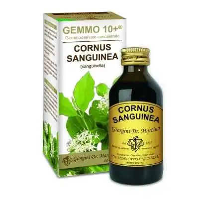 DR.GIORGINI GEMMO 10+ Sanguinella 100 ml liquido analcoolico, Dr Giorgini