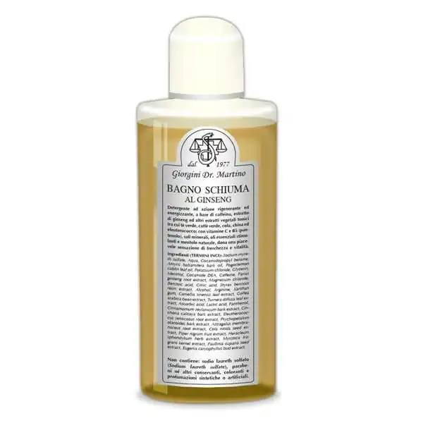 DR.GIORGINI BAGNO SCHIUMA AL GINSENG 250 ml, Dr Giorgini