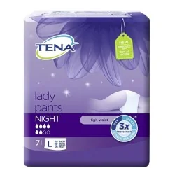 TENA LADY PANTS NIGHT L 7 PezZi, TENA