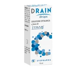 DRAIN DROPS soluzione oftalmica 10 ml, EYEPHARMA