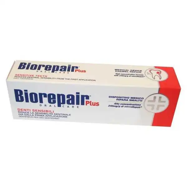 BIOREPAIR plus RIDUCE LA SENSIBILITA' DENTINALE IN SOLE 4 SETTIMANE 75ml, Coswell