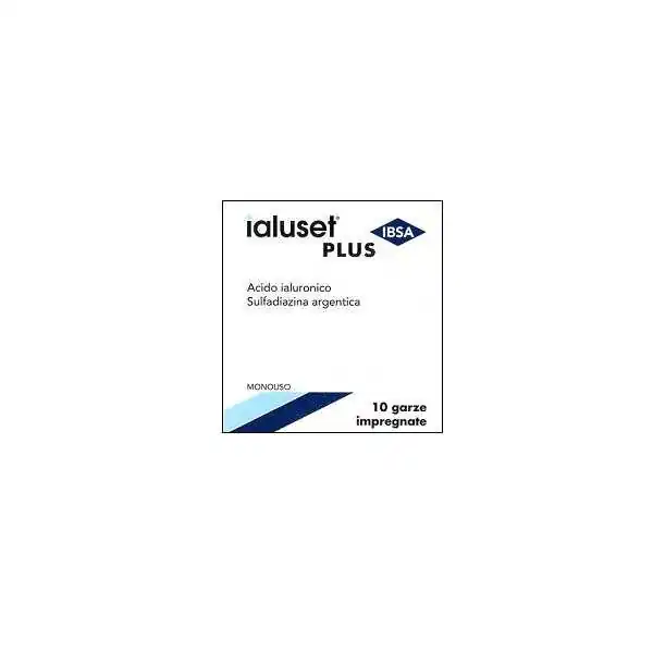 IALUSET GARZE 10X10 10PZ, 