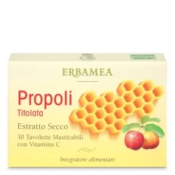 Erbamea Propoli 30 Tavolette Masticabili  |  RIsparmia In Farmacia