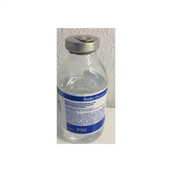sodio cloruro 0,9%100ml, EURO SALUS
