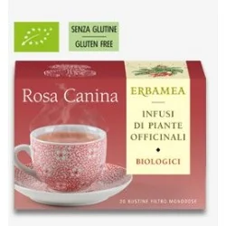 ERBAMEA ROSA CANINA BIOLOGICA 20 bustine filtro, ERBAMEA