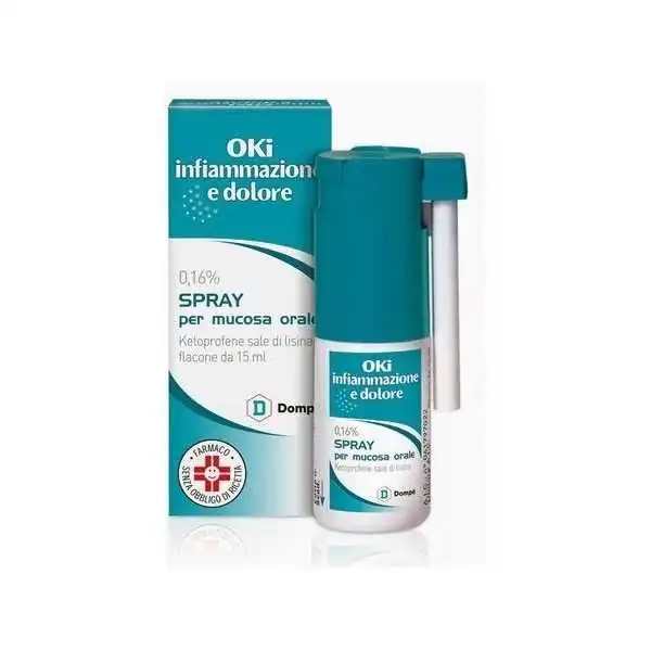 OKI INFIAMMAZIONE E DOLORE spray, DOMPE'