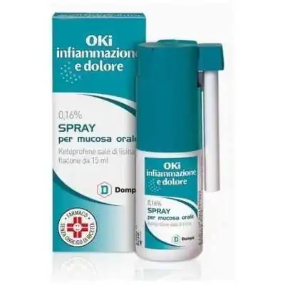 OKI INFIAMMAZIONE E DOLORE spray, DOMPE'
