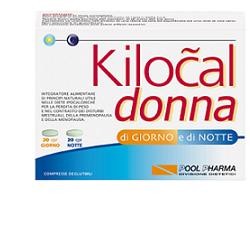 Kilocal Donna Giorno e Notte 40 Compresse, Pool Pharma