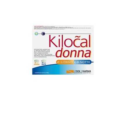 Kilocal Donna Giorno e Notte 40 Compresse, Pool Pharma