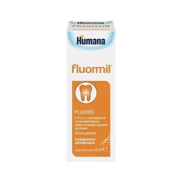 Fluormil Gocce 15ml, Humana