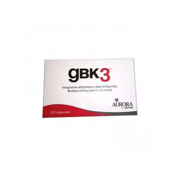 GBK3 20 COMPRESSE, AURORA BIOFARMA