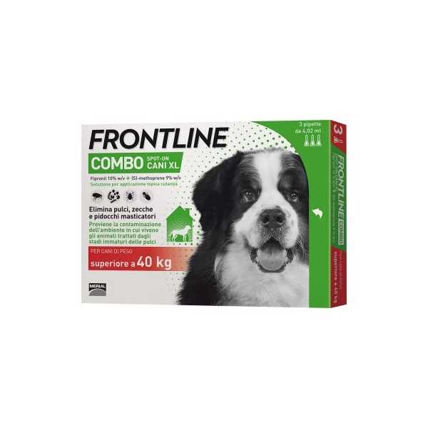 Frontline Combo Spot On Cani XL 3 Pipette, Frontlne