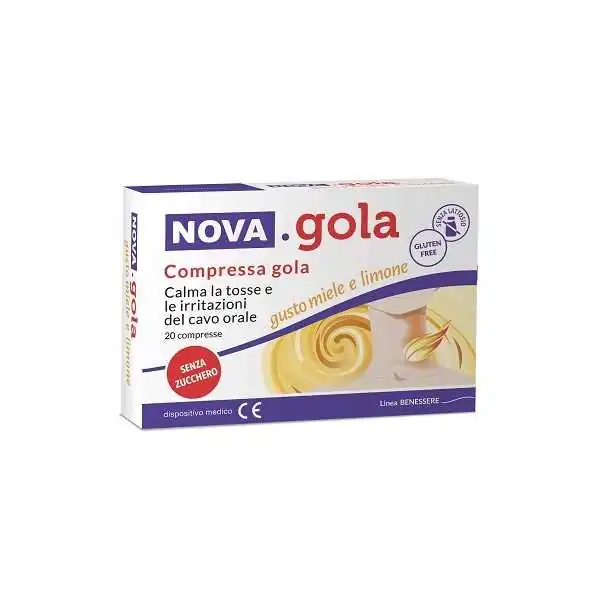 NOVA GOLA LIMONE/MIELE 20CPR, 