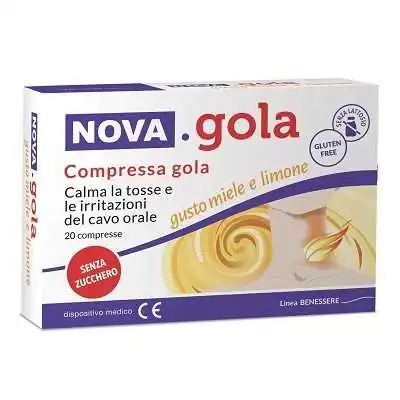 NOVA GOLA LIMONE/MIELE 20CPR, 