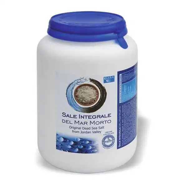 Ellea SALE INTEGRALE MAR MORTO 1 KG, AZZURRO PRATO SRL