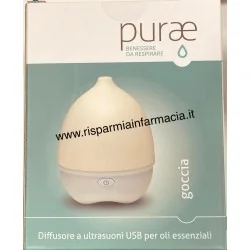 Purae Diffusore Di Essenze Ultrasuoni USB GOCCIA, PURAE