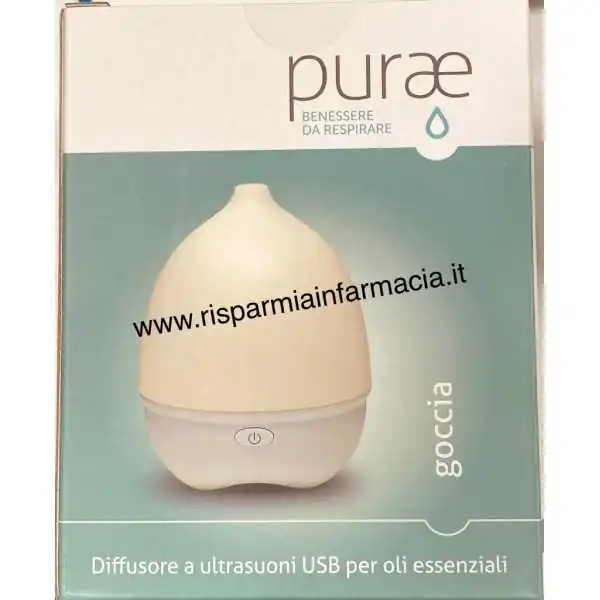 Purae Diffusore Di Essenze Ultrasuoni USB GOCCIA, PURAE