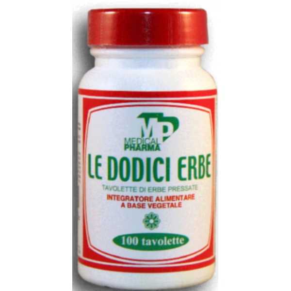 LE DODICI ERBE 100 TAVOLETTE, MEDICAL PHARMA