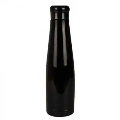 Borraccia termica in acciaio Nero cromato/Black Chrome, Woodenway