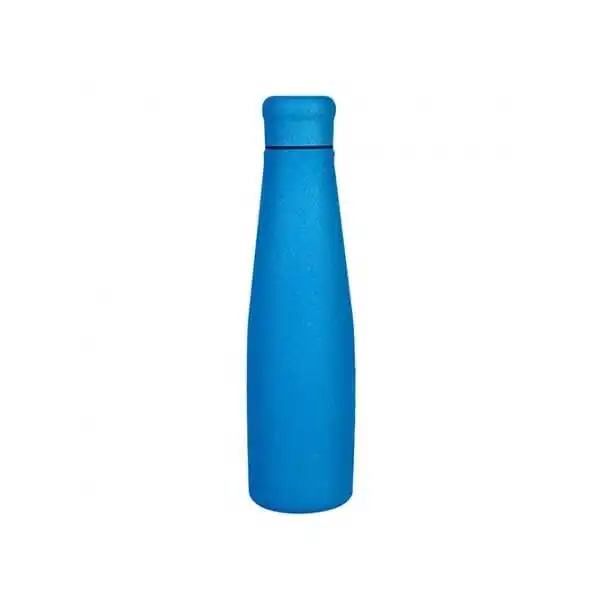 Borraccia termica in acciaio Blue glitter, Woodenway