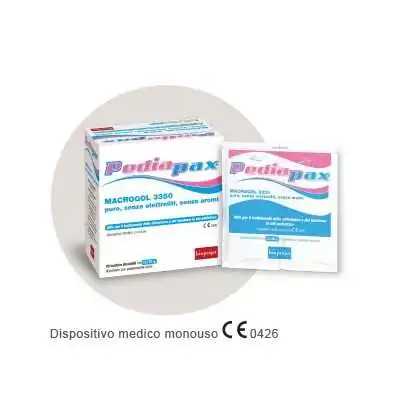PEDIAPAX MACROGOL 3350 20 BUSTE da 13,125g, Bioproject