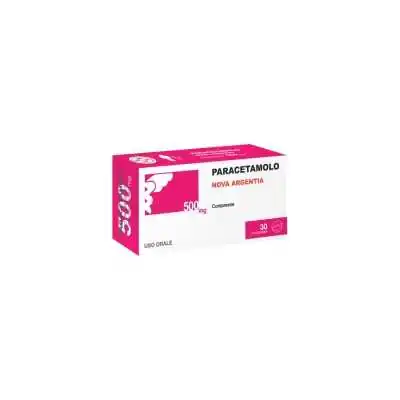 PARACETAMOLO  NOVA 30 COMPRESSE 500mg, NOVA ARGENTIA