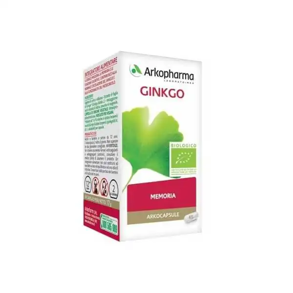 ARKOCAPS GINKGO BIO 130 CAPSULE | Farma di Fiducia