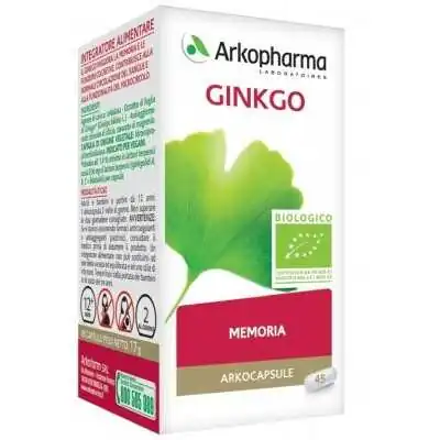 ARKOCAPS GINKGO BIO 130 CAPSULE | Farma di Fiducia