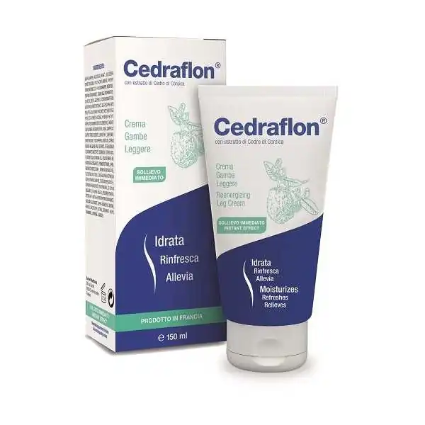 CEDRAFLON  GAMBE LEGGERE  crema gel - 150ml, SERVIER FARMACEUTICI