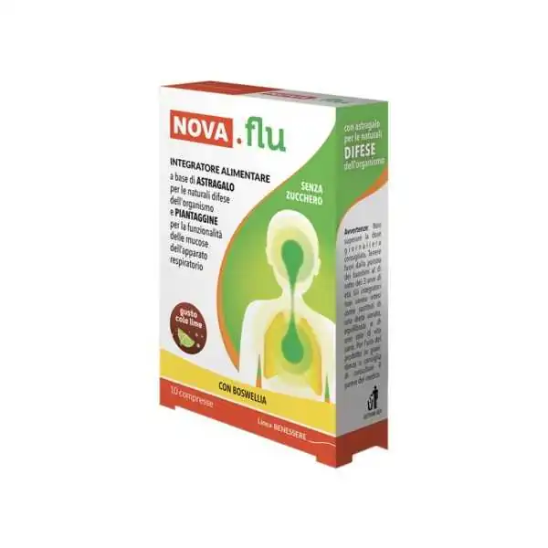 Nova Flu 10 Cp Astragalo Piantaggine Difese Immunitarie | Farma di Fiducia