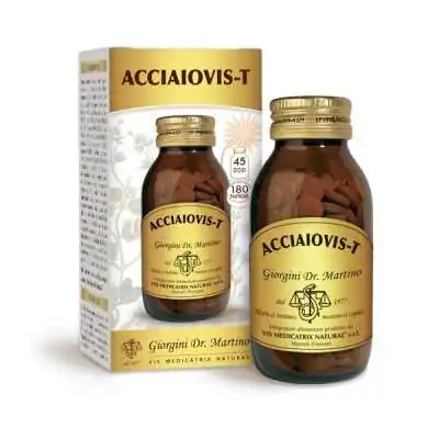 Dr.Giorgini Acciaiovis-T 180 Pastiglie | Farma di Fiducia