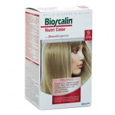 BIOSCALIN NUTRI COLOR TINTA 9 BIONDO CHIARISSIMO, Bioscalin