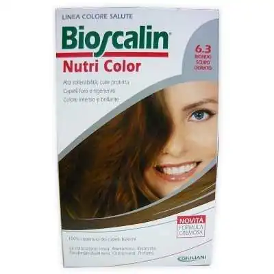 BIOSCALIN NUTRI COLOR TINTA 6.3 BIO SCURO DOR, Bioscalin