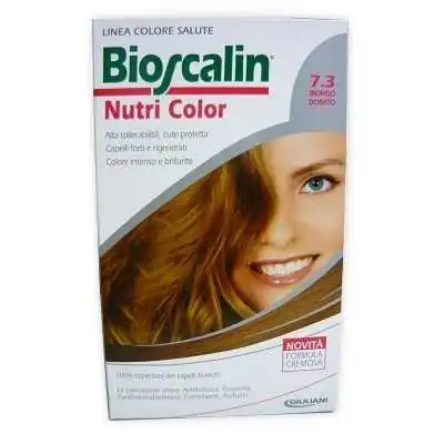 BIOSCALIN NUTRI COLOR TINTA 7.3 BIO DORATO, Bioscalin