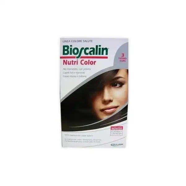 BIOSCALIN NUTRI COLOR TINTA 3 CAST SCURO, Bioscalin