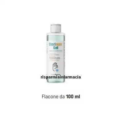 Steriman Gel - Flaconcino da 100ml Gel igienizzante mani, PROMOPHARMA SPA