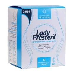 Lady Presteril 10 Assorbenti Giorno Ali | Farma di Fiducia