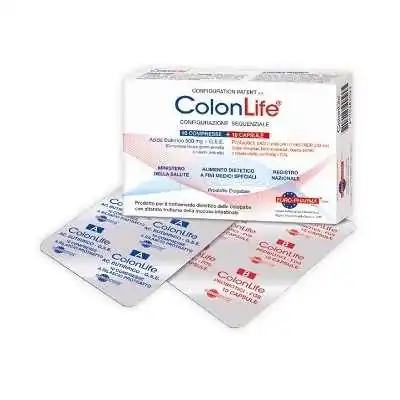 Colonlife 10 compresse + 10 capsule Probiotico,