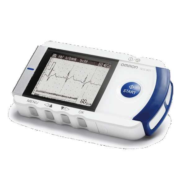 OMRON ELETTROCARDIOGRAFO HEART-SCAN HCG-801, Omron