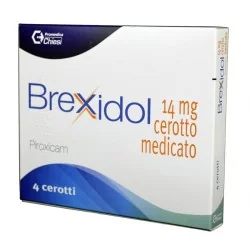 BREXIDOL 8 CEROTTO 14mg Piroxicam, CHIESI FARMACEUTICI