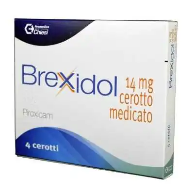 BREXIDOL 8 CEROTTO 14mg Piroxicam, CHIESI FARMACEUTICI