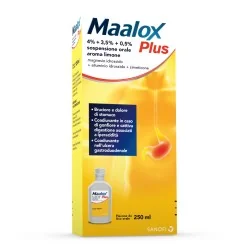 Maalox Plus Flacone 250 ml | Farma di Fiducia