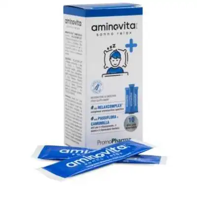 Aminovita Plus Sonno Relax 10 Stick | Farma di Fiducia